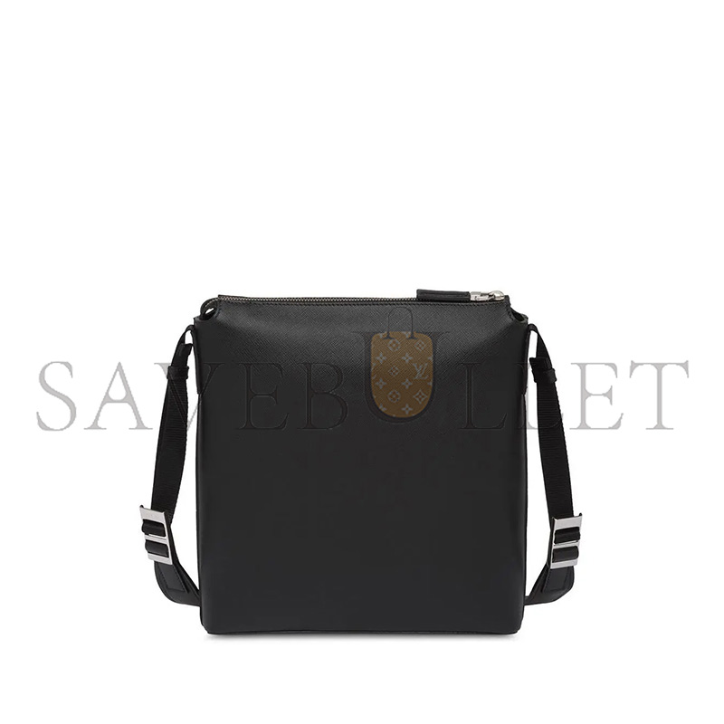 PRADA SAFFIANO LEATHER CROSSBODY BAG 2VG062 (27*26*7cm)